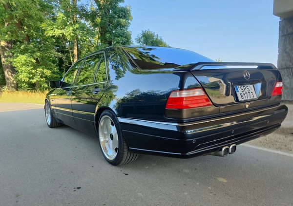Mercedes-Benz Klasa S cena 185000 przebieg: 86000, rok produkcji 1996 z Dzierżoniów małe 352